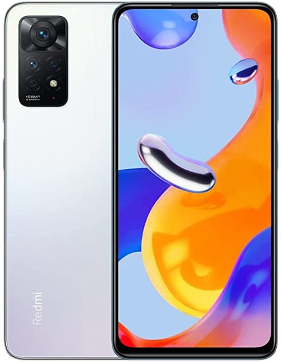Xiaomi Redmi Note 11 Pro 4G Volte 128GB,8GB 6.67" 108MP Camera Night Mode Polar white