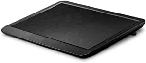 N19 USB LED Light Super Slim Laptop Cooler Pad(black)