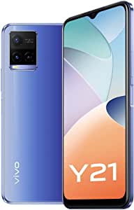 , vivo Y21 Dual SIM 4GB RAM 64GB 4G LTE Metallic Blue