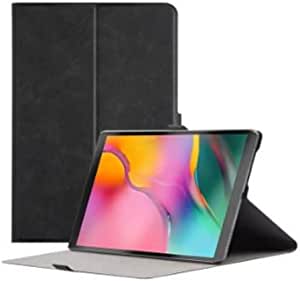 Full Protection Leather Case For Samsung Galaxy Tab A, 2019,10.1in (T510 - T515) - Black
