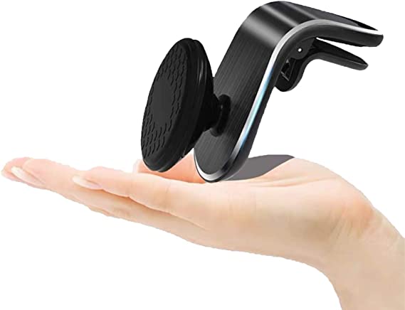 Car Phone Holder Upgraded Magnetic Air Vent Car Mount for iPhones,Samsung Galaxy, Google Pixel, Nexus, OnePlus, Huawei and More Black