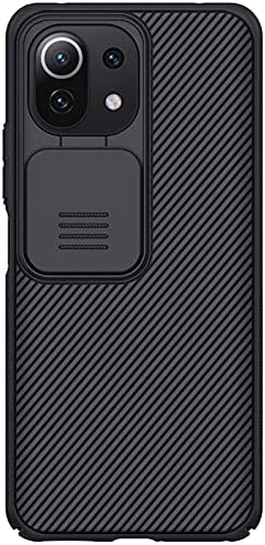 Nillkin Case for Xiaomi Mi 11 Lite 4G / 5G / 11 Lite NE 5G (6.55" Inch) CamShield Camera Close & Open Case Protect Black Color PC Finish