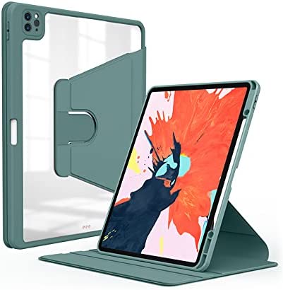 WIWU Waltz Rotative iPad Case For 10.9"/11" (2020-2021) - Dark Green
