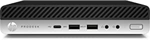 HP 4HG95UT PRODESK 600 G4 DM, Intel CORE I3-8100T, 4GB DDR4-2666 SODIMM, 500GB 7200 RP