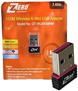 Zero 150Mbps Wireless-N Mini USB Adapter LAN Antenna Network (OT-WUA150NM)