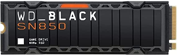 WD BLACK SN850 NVMe SSD with Heatsink (PCIe Gen4) 2TB (works with Playstation 5)