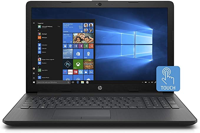 2018 HP 15.6" Business Laptop HD+ WLED-backlit Touchscreen Display Intel i3-7100U Processor 12GB DDR4 RAM 1TB HDD Intel 620 Graphics DVD-RW 802.11AC Wifi HDMI Windows 10-Black