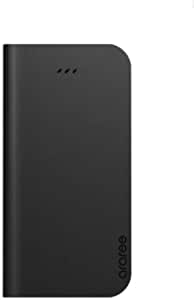 IPhone 6 / IPhone 6S, Cover Flip Wallet Card Slots Magnetic Closure Inner Stand Cover, Premium Quality Case From GrabMobily, Slip-Resistant - Black