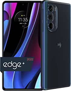 Motorola Edge + |2022| 4800mAh Battery | Unlocked | Made for US by Motorola | 8/512GB | 50MP Camera | Cosmos Blue