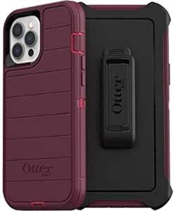 OtterBox Defender Series Case Screenless Edition for iPhone 13 Pro Max (Only) - Holster Clip Included - Microbial Defense Protection - Retail Packaging - Berry Potion (Raspberry Wine/Boysenberry)
