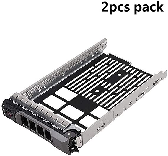 (2pcs) 3.5" Hard Drive Caddy Tray Compatible for DELL PowerEdge R310 R320 R410 R415 R510 R515 R610 R710 T610 T710 F238F SAS SATA SATAu