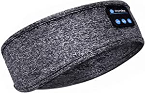 Sleep Headphones, Headband Wireless V5.0 Bluetooth Headphones, Eye mask Headphones, Built-in ultra-thin HD stereo speakers, Suitable for Side sleep/Sports/Yoga/Fitness/Relaxation(X02)