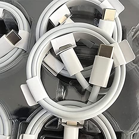 USB-C fast charging cable compatible with iPhone 12, iPhone 11/XS/X/8/7/6, iPad, iPod