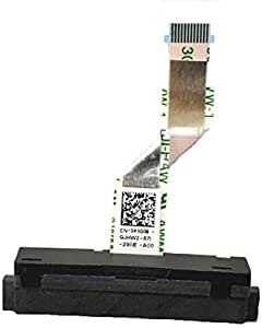 HUANMEFANG 2.5" SATA Hard Drive Cable HDD Connector for Dell Inspiron 15 5555 5558 5559 Vostro 3458 3459 3558 3568 P/N 0H5G06 H5G06 NBX0001QE00
