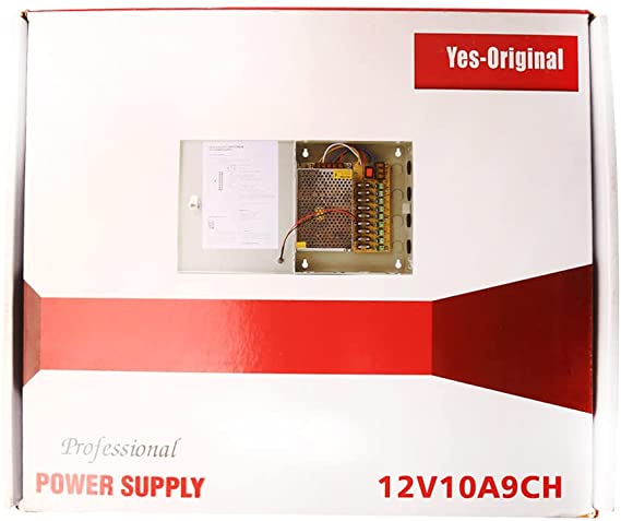 Power supply 12v/10A BOX Yes/Origina