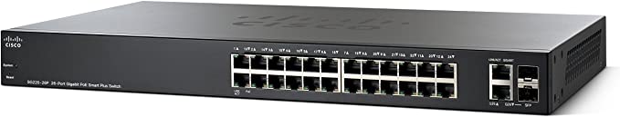 Cisco SG220-26P-K9-EU Smart Switch - 26 Ports