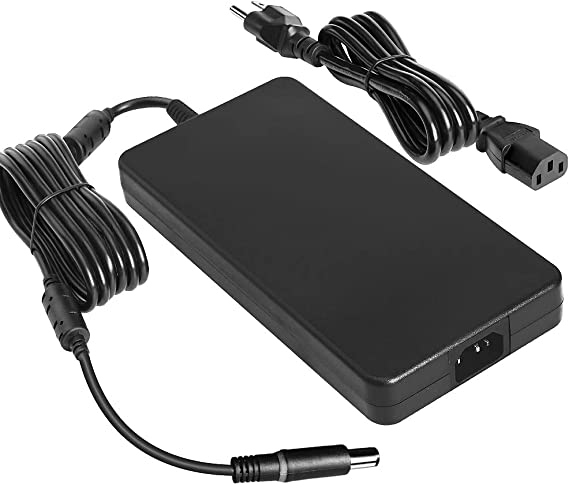New Sim 240W Lapop Charger Fit for Dell Alienware 13 15 17 R1 R2 R3 R4 Dell Alienware X51 M17 M15 M17X M18X Precision 7710 7730 7520 M6700 M6800 PA-9E Power Supply Cord AC Adapter 19.5V 12.3A
