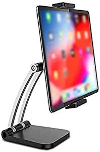 360 Degree Portable Folding iPad and Mobile Stand Stand Compatible with All Devices - Q010 - Black