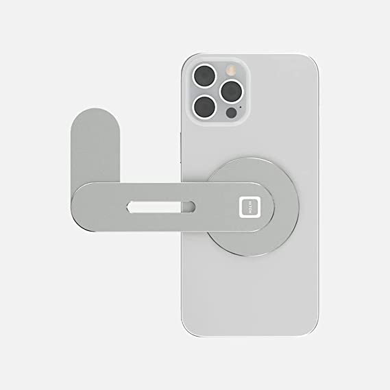 Foldable Mobile Side Mount - Silver - Folding Mobile Stand - Silver