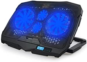 Gamma 4 Fans Cooling Pad for Laptop, Notebook, iPad Computer 10-15.6 Inch