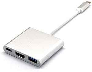 3 in 1 Docking Cable USB 3.1 Type C to Female HDMI USB 3.0