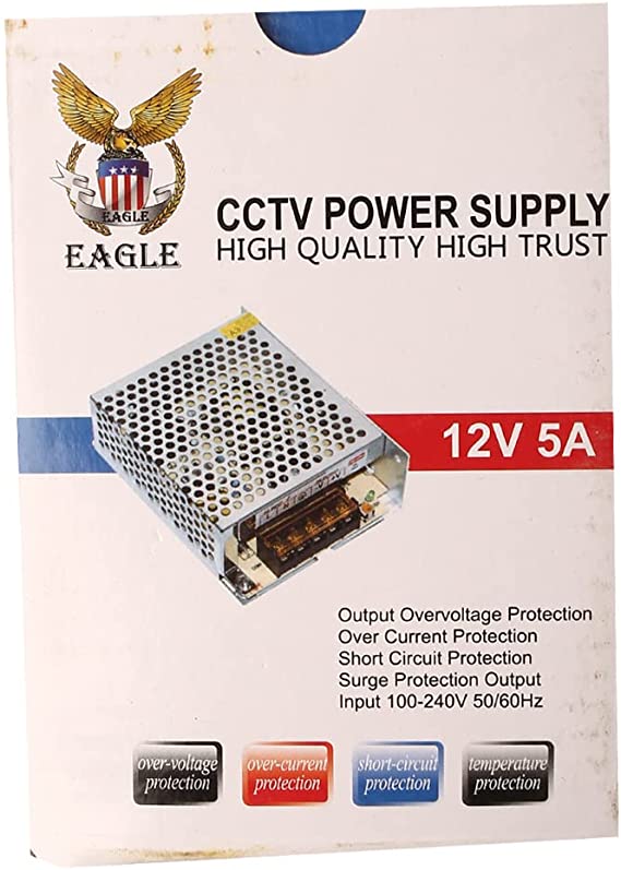 Power supply 12v/5A Eagle 3channel Output