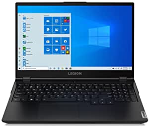Lenovo Legion 5 15ARH05H Gaming laptop, Ryzen 5 4600H 6-Cores, 16GB RAM, 1TB HDD + 256GB SSD, NVIDIA GeForce GTX 1660 Ti 6GB GDDR6 Graphics, 15.6" FHD IPS, Backlit Keyboard, Windows 10 - Phantom Black