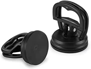 2 Pcs Disassembly Heavy Duty Suction Cup Opening Removal Tool,Suction Dent Puller for LCD Screen Repair of Laptops Tablets Phones(Black)