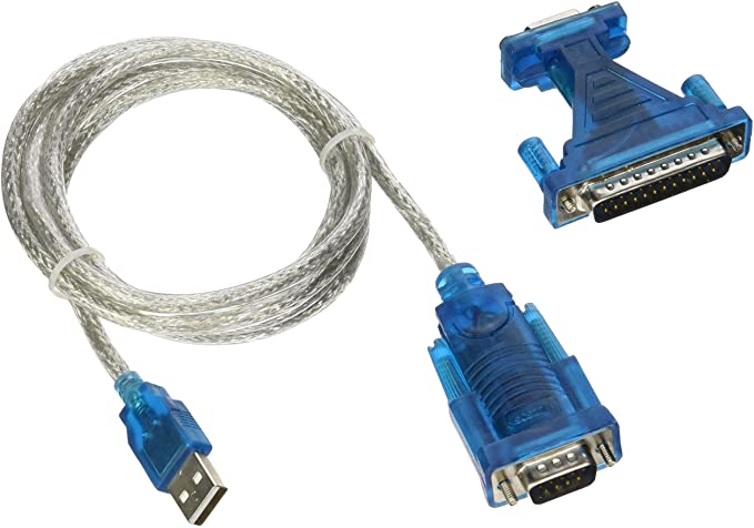 Monoprice USB to RS232 DB9 Male/DB25 Male Converter Cable (102067)