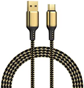 WIWU GD-101 USB To Type-C 18K 20W Data Cable, Golden - 1.2m