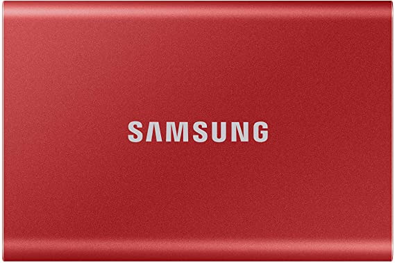 Samsung T7 Portable SSD Mettallic Red 1 TB