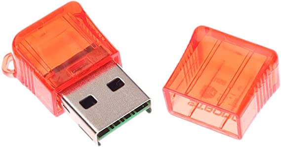 SDHC Micro Card Reader 1 Port - Red 225