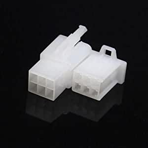 6 PIN - 2.8mm Connector Male & Female With Terminal