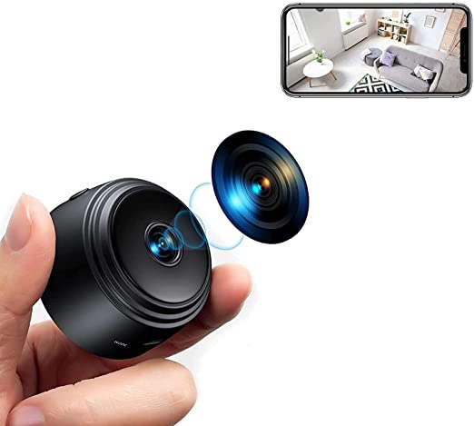 AUSHA® WiFi Camera with Audio and Video Live Feed ,1080P CCTV Cam Wireless with Cell Phone App, Motion Detection,IR Night Vision