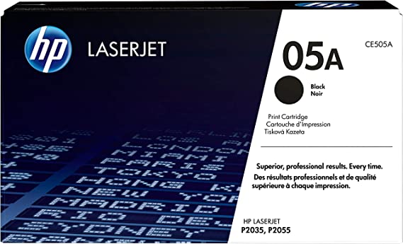 HP 05A (CE505A) Black Original Laserjet Toner Cartridge