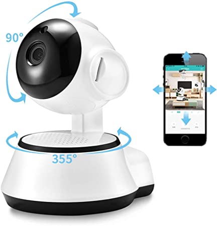 Hd 720P IP Camera V380 Housekeeping Wireless WIFI Security Camera Home Surveillance System Network Webcam Baby Monitor Pet Nanny Cam IR Night Vision Motion Sensor CCTV Cameras