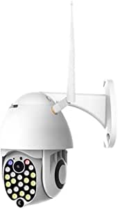 Zxcv 1080P Day And Night Full Color Outdoor Waterproof IP66 PTZ Rotating Mini Wireless Wifi (Size : 2 million 1080P+16G)