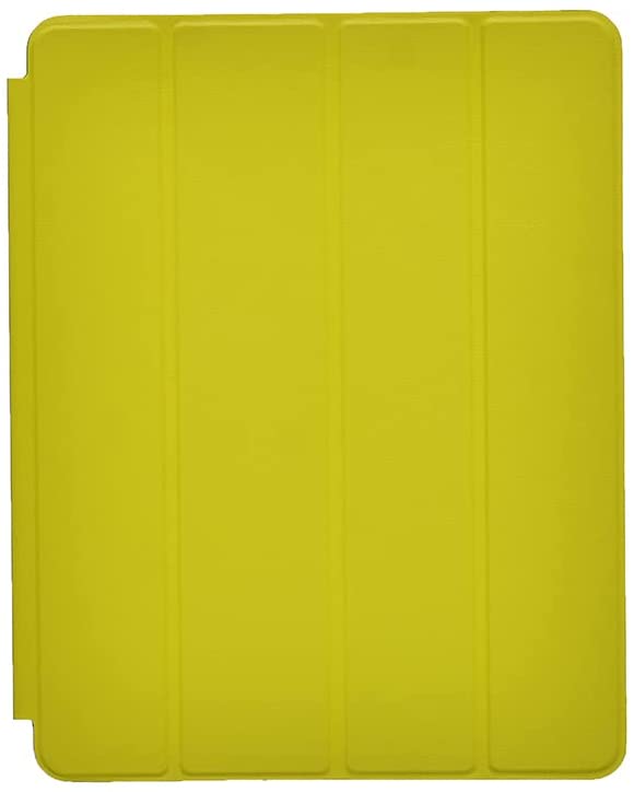 Smart Leather Full Protective Tablet Cover Hard Case With Stand For Apple Ipad 2/3/4 9.7 Inches - Yellow