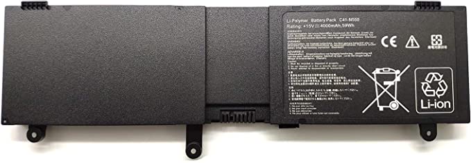 Binger New C41-N550 Replacement Battery Compatible with ASUS N550 N550JV N550JK N550J N550JA Q550L Q550LF(15V 4000mAh/59WH)