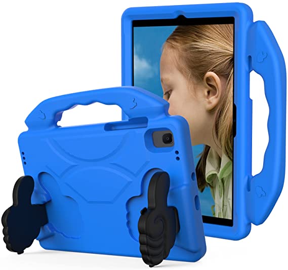 AVAKOT Shockproof Case for Samsung Galaxy Tab A8 10.5 inch 2022 Model (-X200/X205/X207),Kids Friendly Lightweight Convertible Handle Stand Proctive Cover for Galaxy Tab A8 10.5 inch 2022-Blue