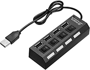 Usb 2.0 High Speed Hub 4 Port With On/off
