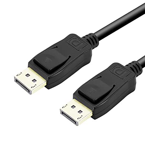 DisplayPort to DisplayPort 1.8M Cable, Benfei DP to DP Male to Male Cable Gold-Plated Cord, Supports 4K@60Hz, 2K@144Hz Compatible for Lenovo, Dell, HP, ASUS and More