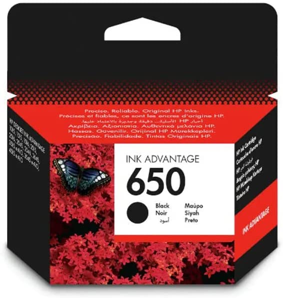 Compatible Ink cartridge for HP 650 Black