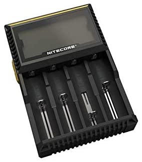 Nitecore D4 Digicharger LCD Intelligent Circuitry Global Insurance li-ion 18650 Battery Charger