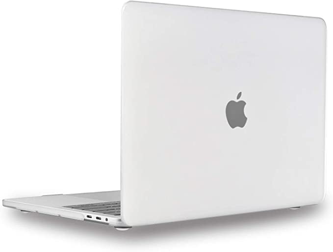 Matte Hard Case Compatible with 2016 2017 2018 2019 2020 MacBook Pro 13 inch M1 with USB-C Touch Bar, Model A2338 (M1) A2289 A2251 A2159 A1989 A1706 A1708, Clear