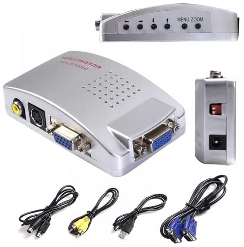 Vega to Video Converter TV, Audio & Photo RC - S-Video, RGB - Silver