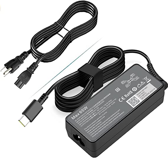 USB C Charger Fit for Laptop Notebook Samsung/Asus/Acer/Dell/Toshiba for Lenovo yoga HP Spectre x360,Razer Blade Stealth,Galaxy,Pad,Pixel 4 XL/3,Switch,Android Phone Charger All USB C Device