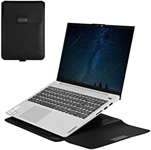 13 Inch Laptop Sleeve Bag with Stand Function 3 in 1,Suitable for 13.3 inches MacBook Air 2018/2019/2020 and 13.3 inches MacBook Pro 2016/2017/2018/2019/2020(Black)