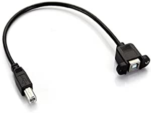 USB 2.0 Type B Male To Female 1500MM