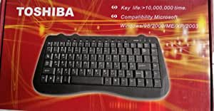 Toshiba Keyboard Compatible with PC and Laptop - KB-100